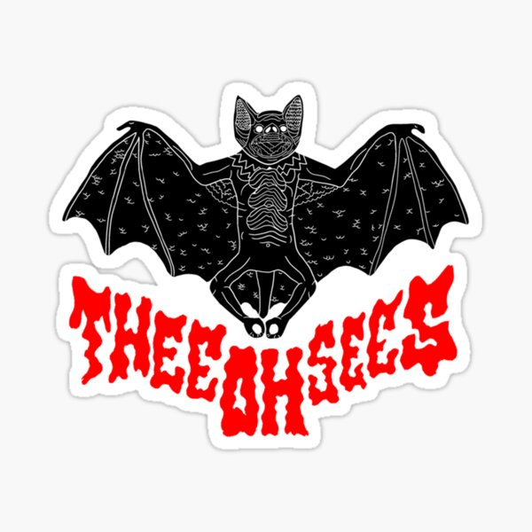 Thee Oh Sees Stickers Redbubble