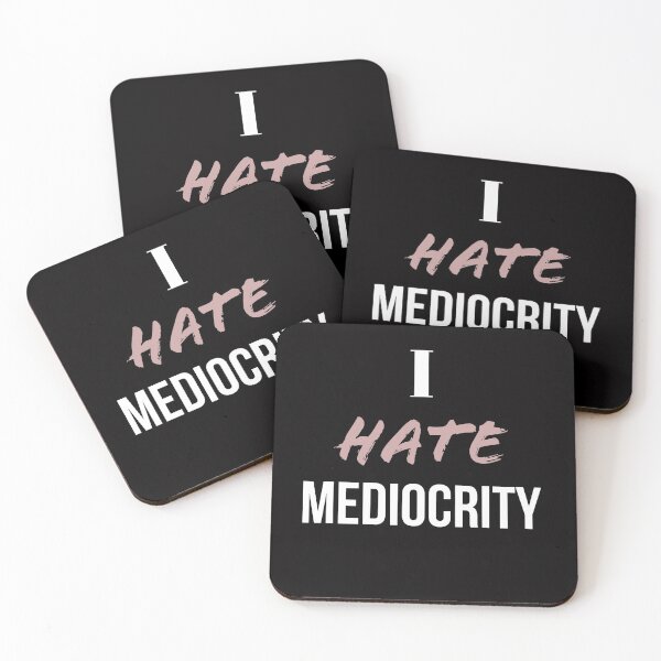 Item preview, I hate mediocrity designed and sold by doctors-apparel.