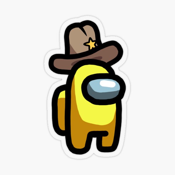 Among Us Cowboy Gifts Merchandise Redbubble - roblox sheriff hat