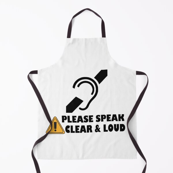 Item preview, Speak clear and loud please. Hard of hearing designed and sold by platformexplore.