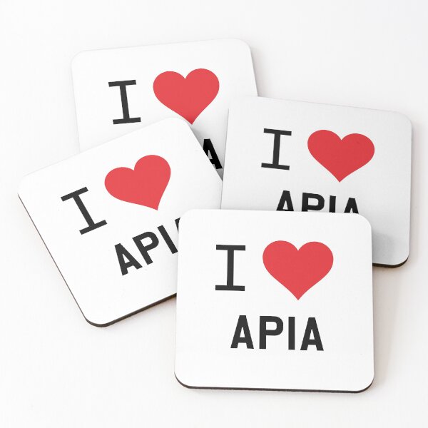 Item preview, I Love Apia designed and sold by mugify.