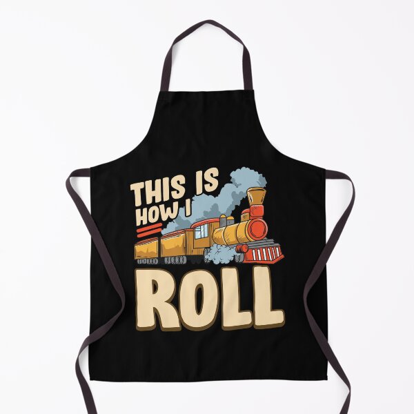 Item preview, This Is How I Roll Train Pun Model Steam Train designed and sold by perfectpresents.