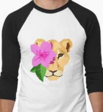 Lioness Men's Baseball ¾ T-Shirt