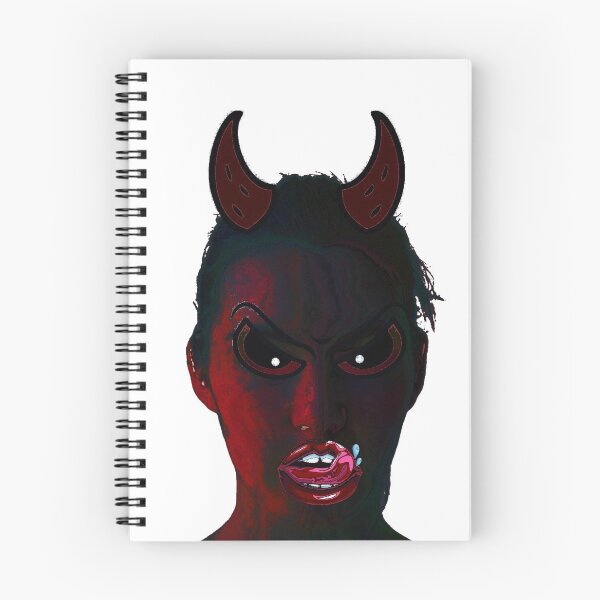Item preview, Red Devil Licking Lips Horror designed and sold by Mary Riley.