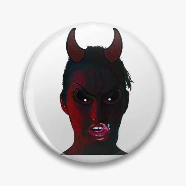 Item preview, Red Devil Licking Lips Horror designed and sold by Mary Riley.