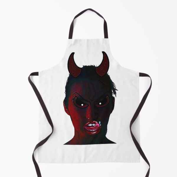 Item preview, Red Devil Licking Lips Horror designed and sold by Mary Riley.