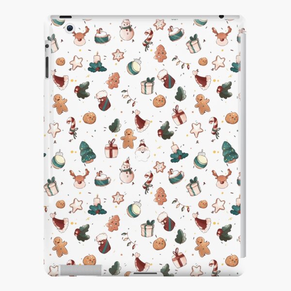 Christmas Pattern - Cute Christmas characters iPad Snap Case
