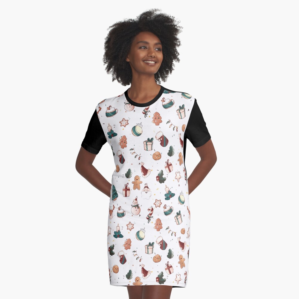 Item preview, Graphic T-Shirt Dress designed and sold by Sandramartins.