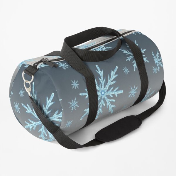 Christmas Pattern Colorful Snowflake Gift Duffle Bag