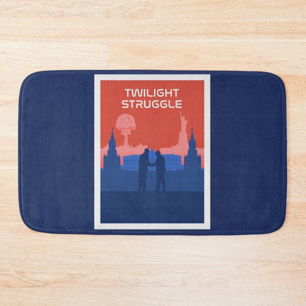 Item preview, Twilight Struggle - Board Games - Minimalist Travel Poster Style - Board Game Art designed and sold by MeepleDesign.