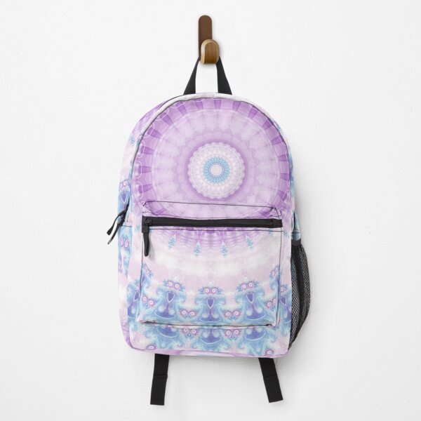 Item preview, Pastel Purple and Blue Mandala designed and sold by Kelly Dietrich Mandala & Fractal Art.