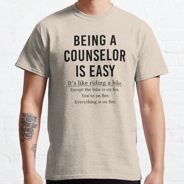 Funny school counselor t sales shirts