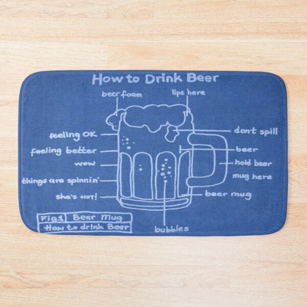 Item preview, How To Drink Beer designed and sold by jolly3434.