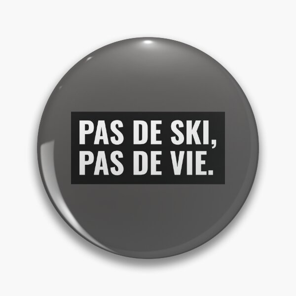 Item preview, No skiing, no life. designed and sold by tets.
