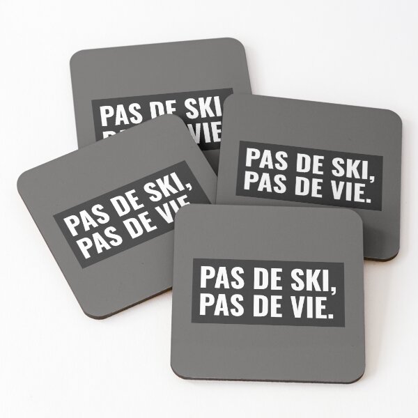 Item preview, No skiing, no life. designed and sold by tets.