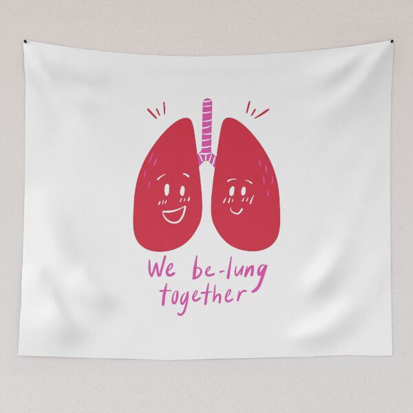 Item preview, We Be-Lung Together designed and sold by BofflingDesigns.