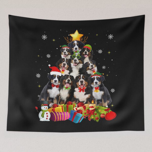 Item preview, Funny Bernese Mountain Christmas Tree Gifts Xmas designed and sold by Bonifacio07.