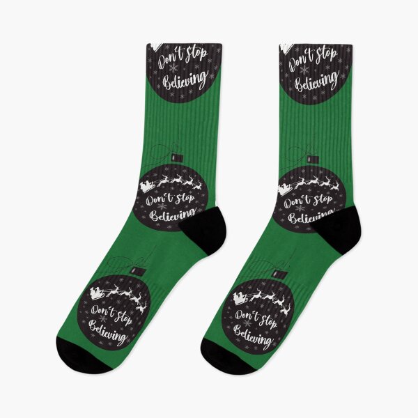 Item preview, Santa don’t stop believing  designed and sold by Anastasia Toska.