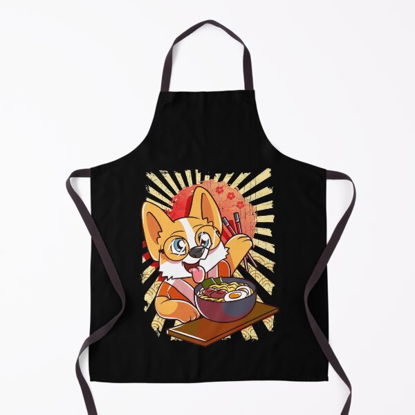 Item preview, Kawaii Puppy Ramen Bowl Funny Anime Noodles Dog designed and sold by perfectpresents.