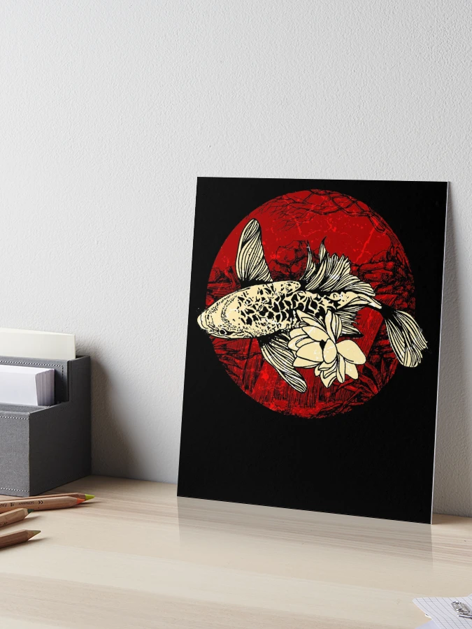 Japanese koi fish