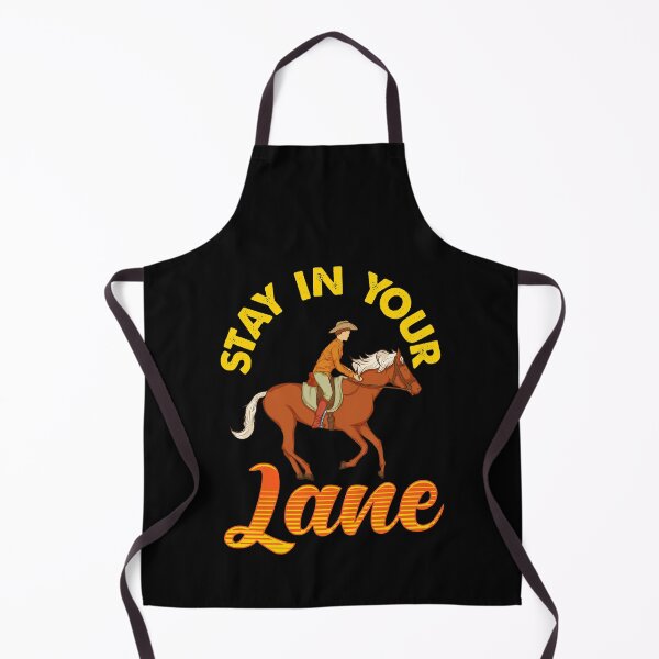 Item preview, Stay In Your Lane Cute & Funny Horseriding Pun designed and sold by perfectpresents.