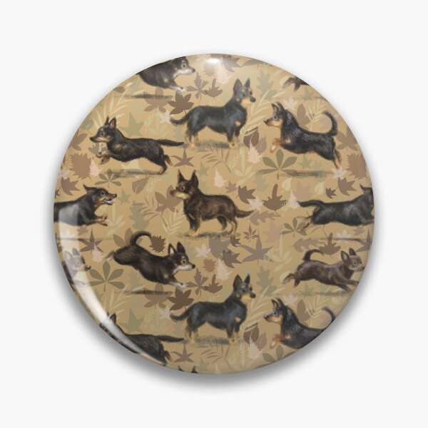 Item preview, Autumn Lancashire Heelers designed and sold by Elspeth Rose Design.