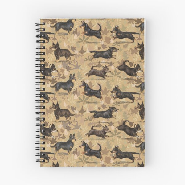 Item preview, Autumn Lancashire Heelers designed and sold by Elspeth Rose Design.