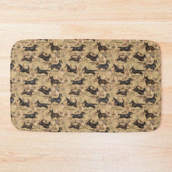 Item preview, Autumn Lancashire Heelers designed and sold by Elspeth Rose Design.