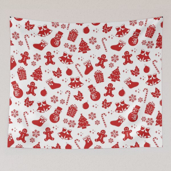 Item preview, Cute Christmas Pattern - Snowman Snow Flakes Jingle Bells for Kids Merry Christmas for Kids 2020 designed and sold by OneandHalf.