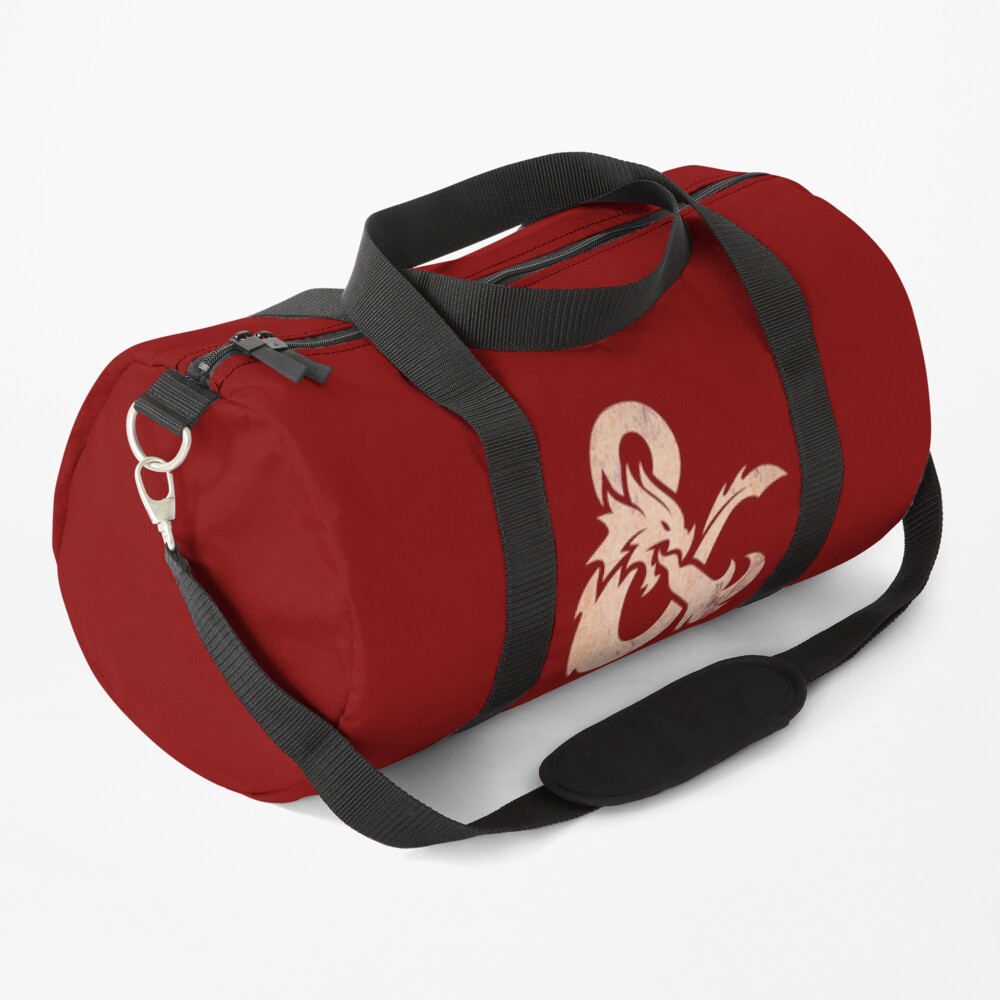 "Dungeons and Dragons (Aged)" Duffle Bag by VanHand Redbubble