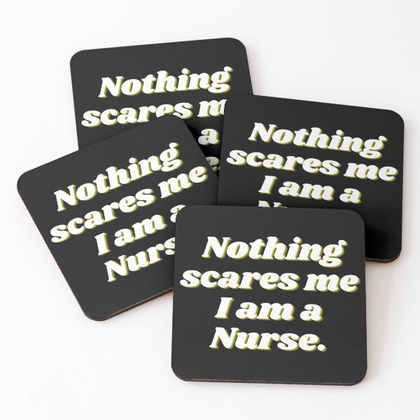 Item preview, nothing scares me i am a nurse designed and sold by Apoorv Choudhary.