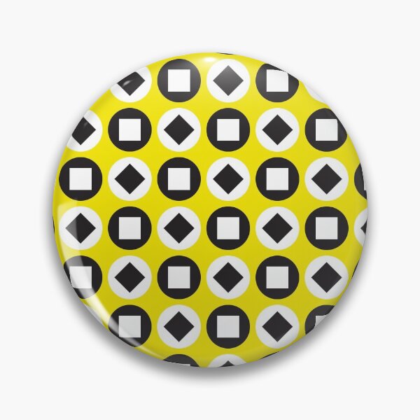 Item preview, Geometric Pattern 254 (yellow circles and squares) designed and sold by Geometric Patterns.