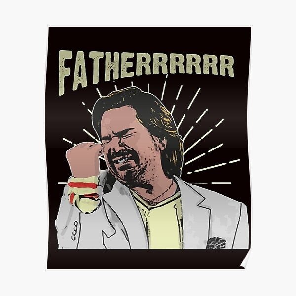 Douglas Reynholm Father The It Crowd Poster