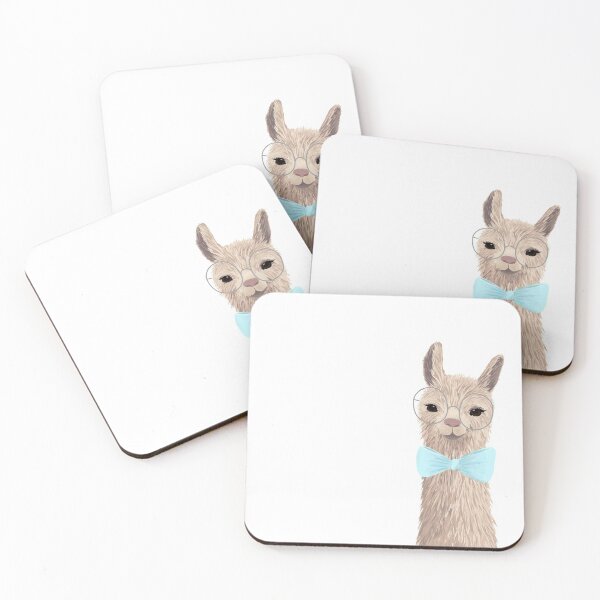 Item preview, Llama with Glasses and Bowtie designed and sold by LiciaMarie.