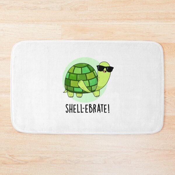 Item preview, Shell-ebrate Tortoise Funny Animal Puns  designed and sold by punnybone.