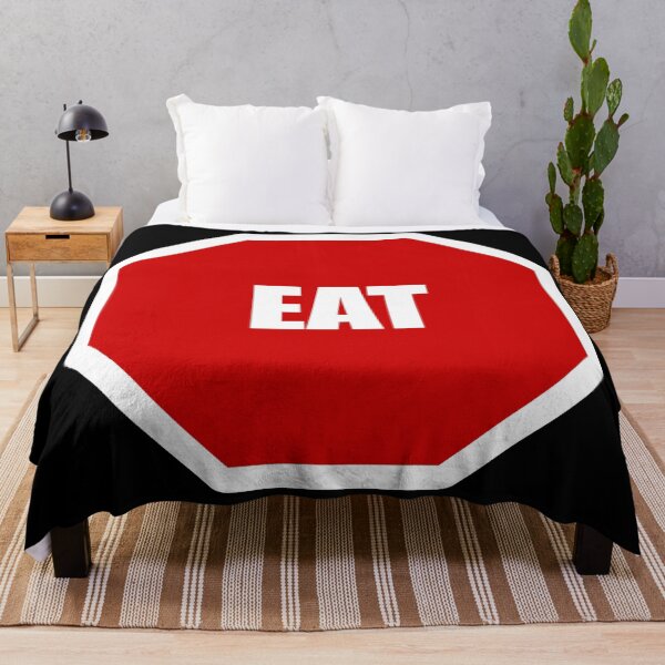Item preview, Traffic Sign Eat designed and sold by oxoxoxo.