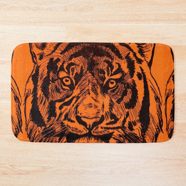 Item preview, Vintage Tiger illustration designed and sold by Vintage Designs +.