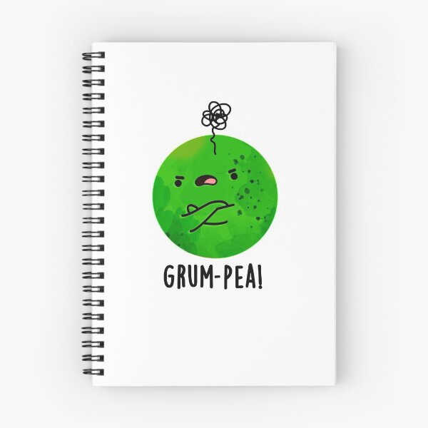Item preview, Grum-pea Grumpy Pea Funny Veggie Puns  designed and sold by punnybone.