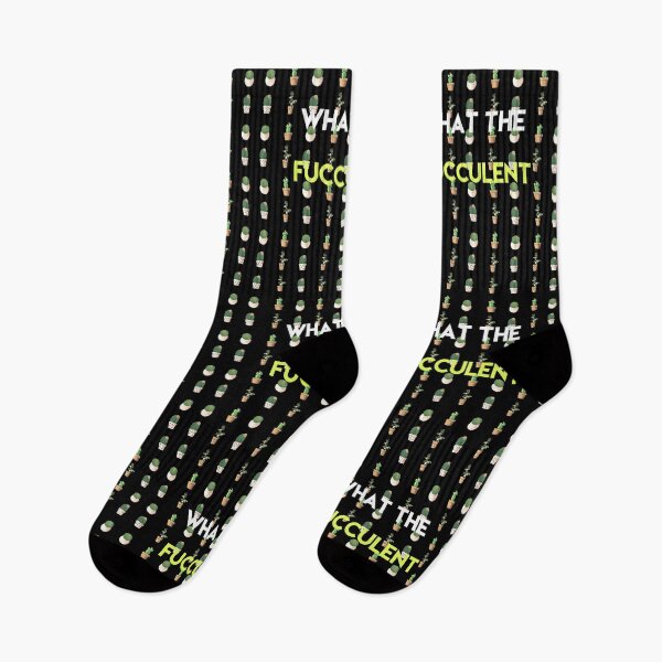 Item preview, What the Fucculent | Succulent Mini Cactus Funny Memes designed and sold by Desznr.