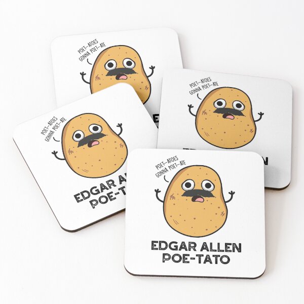 Item preview, Edgar Allen Poe-tato Funny Potato Puns designed and sold by punnybone.