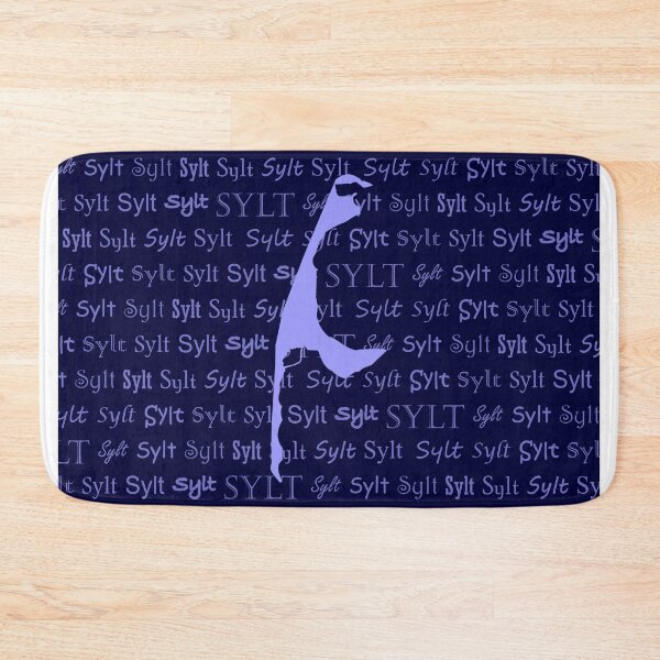 Item preview, Sylt island pattern blue designed and sold by ChrissiCreation.