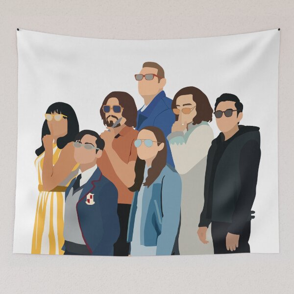 Item preview, The Umbrella Academy Cast designed and sold by lmesmcc.