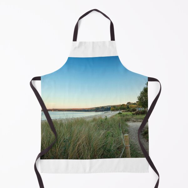 Item preview, View over the beach and Old Harry Rocks at South beach, Studland, Dorset. Taken at dusk designed and sold by Victoria Ashman.