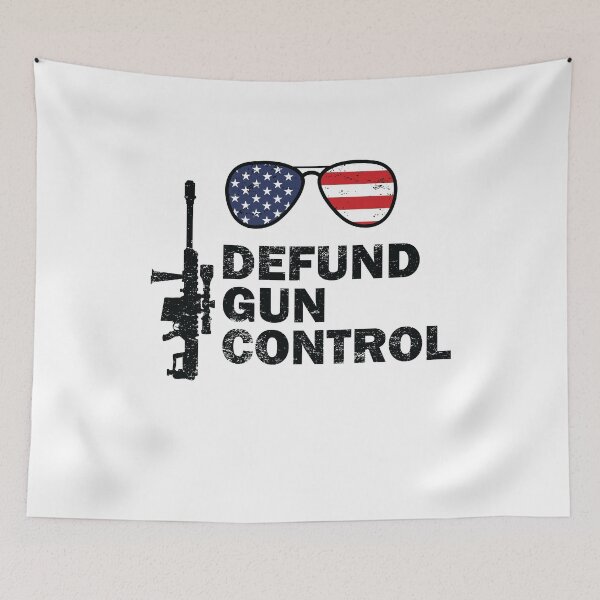 Item preview, Defund Gun Control 2nd Amendment Pro Gun designed and sold by TheMattDesigns.