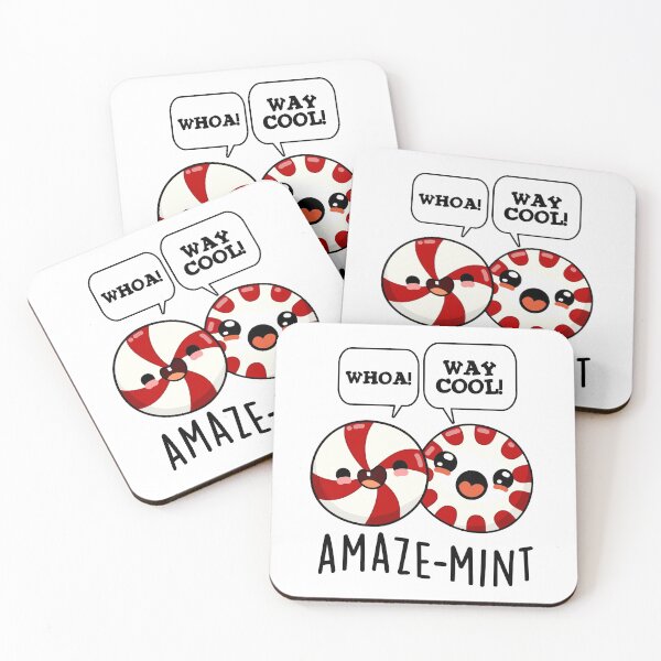 Item preview, Amaze-mint Funny Peppermint Puns  designed and sold by punnybone.