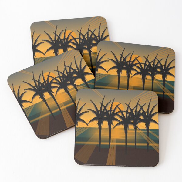 Item preview, beach sunset designed and sold by GetThatStuff.