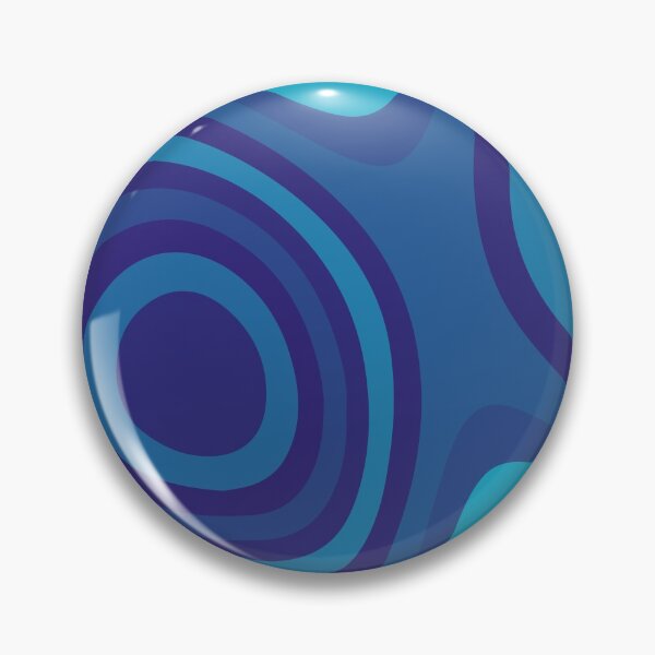 Item preview, Indigo Blue and Funky Abstract Fluid Pattern Design designed and sold by patternsoup.