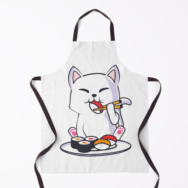 Item preview, White Sushi Cat designed and sold by zoebrugg.