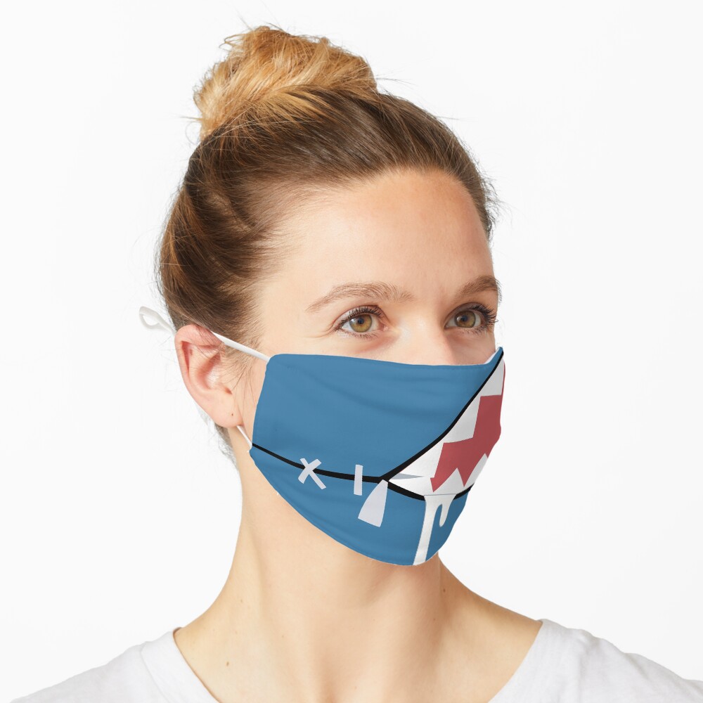 Gawr Gura Shark Mouth Mask