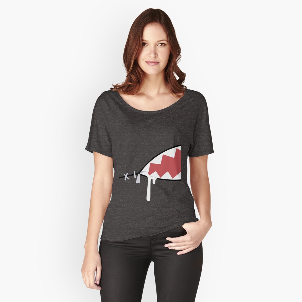 Gawr Gura hololive VR x GURA TEE Charcoal L vaultroom